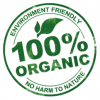 100% Organic Symbol