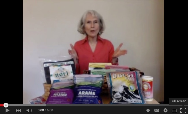 View Patricia Joy Becker's video talk on sea vegetables and seaweed.