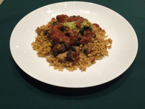 Black Bean, Sweet Potato and Corn Hash